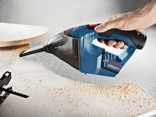 Aspirador Bosch Professional Gas 12v/10.8v-Li Professional De Mano Azul, L-Boxx 102, Sin Batería Ni Cargador 06019e3001