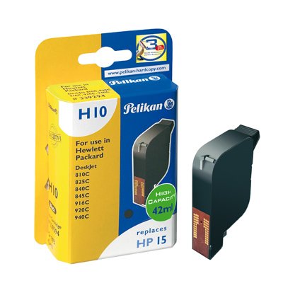 Pelikan Tinta Compatible Negra Hp C6615 H10 (339294)