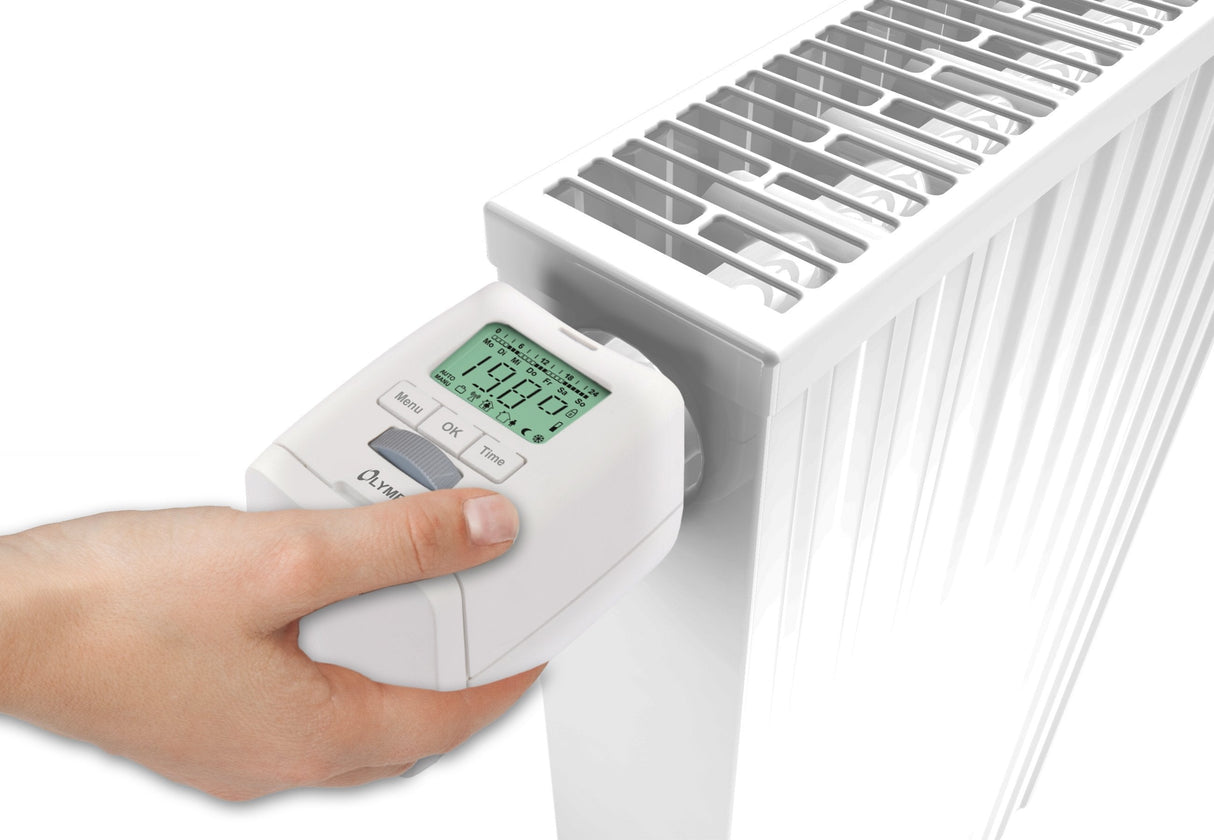 Olympia Termostato Para Radiador Hat 430-22 Blanco