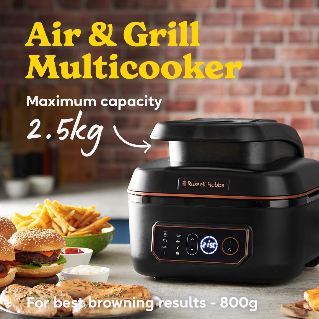EAN 5038061142945 - Russell Hobbs SatisFry Air & Grill Multikocher 5,5 L 1745 W Negro imagen 13