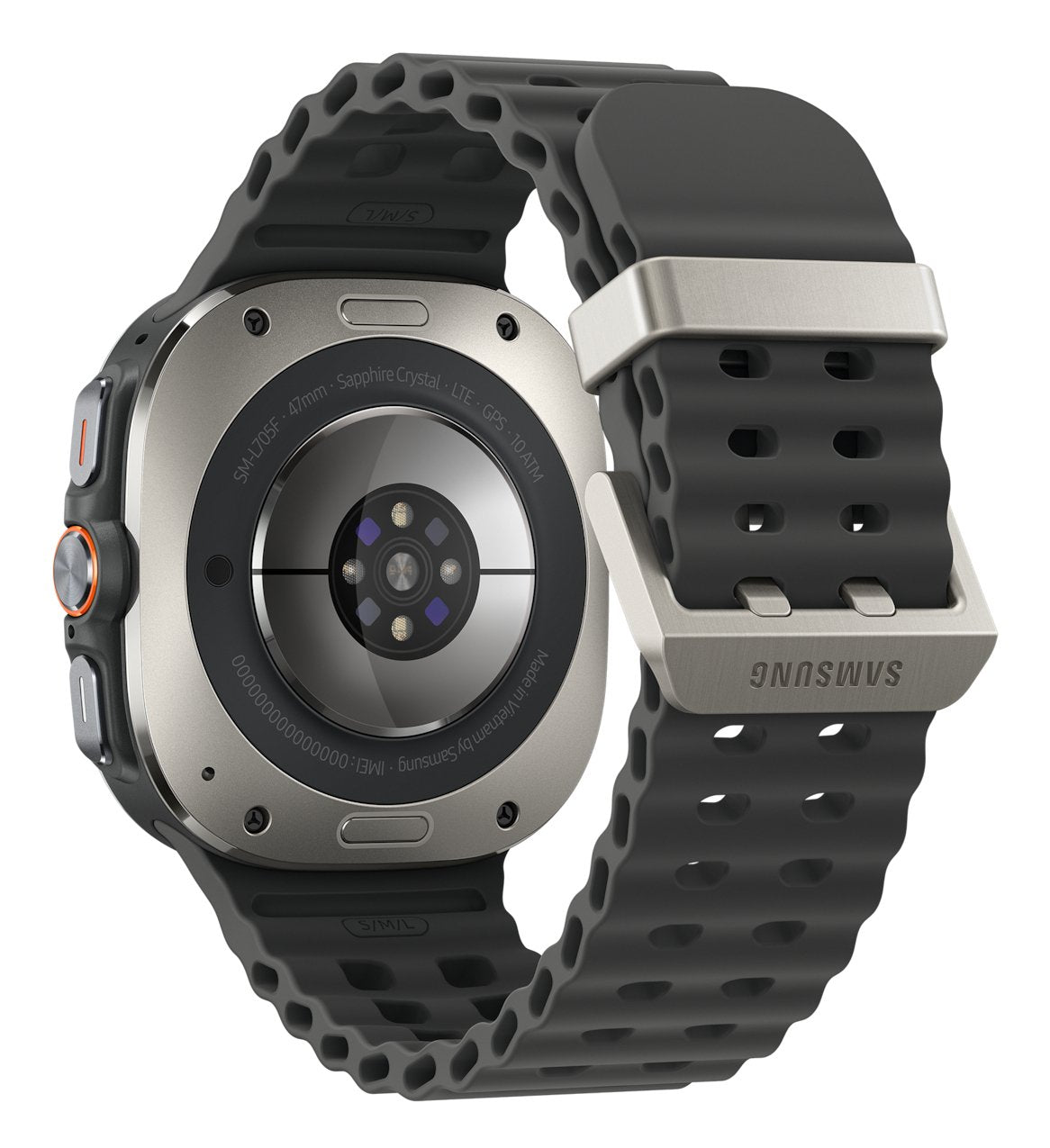 Watch Samsung Galaxy Watch Ultra L705 (2025) 47mm Lte Region West - Titanium Silver