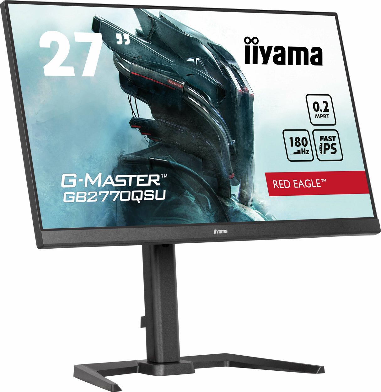Iiyama G-Master 68.6cm 27" Gb2770qsu-B6 16:9 Hdmi+Dp+Usb Ips Lift
