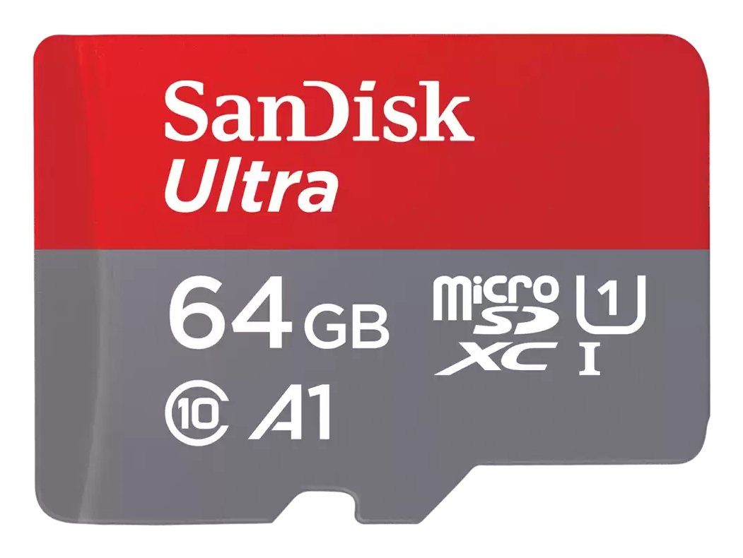 Sandisk Ultra Tarjeta De Memoria Flash (Adaptador Microsdxc A Sd Incluido) 64gb