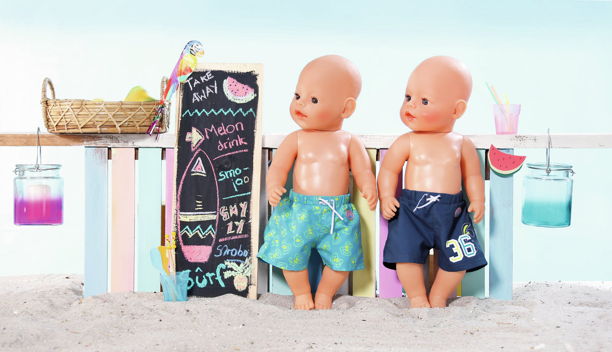 Baby Born Swimshorts Collection Ropa De Baño De Muñeca - Accesorios Para Muñecas