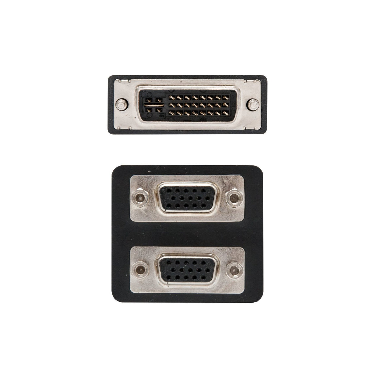 Cable Bifurcador Dvi A Vga, Dvi/M-2xhdb15/H, 20 Cm
