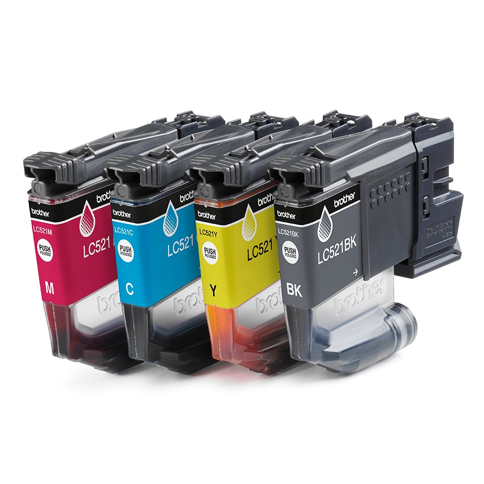 EAN 4977766842150 - Brother LC521VAL cartucho de tinta 4 pieza(s) Original Negro, Cian, Magenta, Amarillo imagen 5