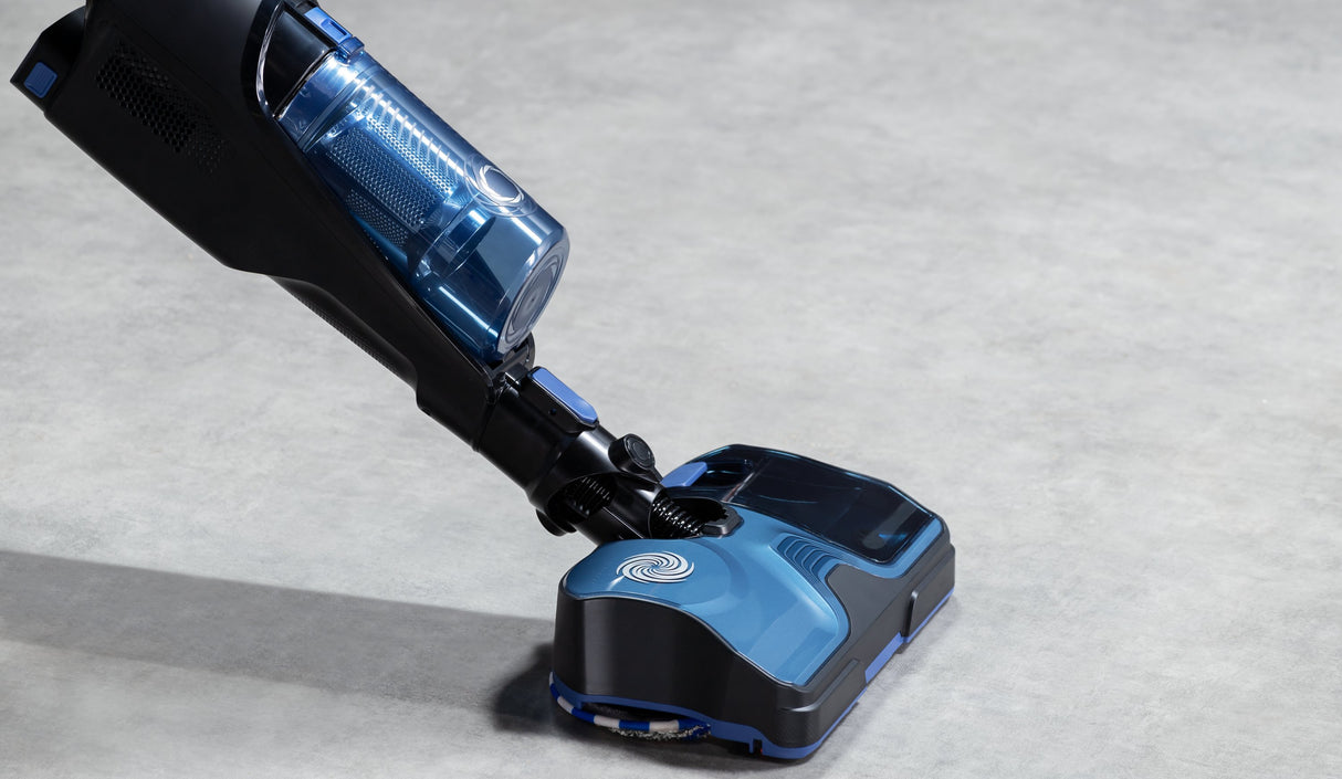 EAN 3221616048553 - Rowenta X Combo 2in1 GZ3038 Aspiradora vertical Batería Seca y húmeda Sin bolsa 0,55 L Negro, Azul imagen 4