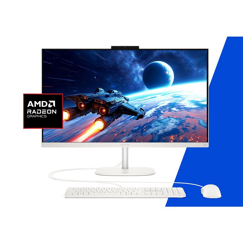 EAN 199896593571 - HP OmniStudio All-in-One Desktop Next Gen AI 27-cw0007ns PC Copilot+ PC AMD Ryzen AI 5 68,6 cm (27") 1920 imagen 5
