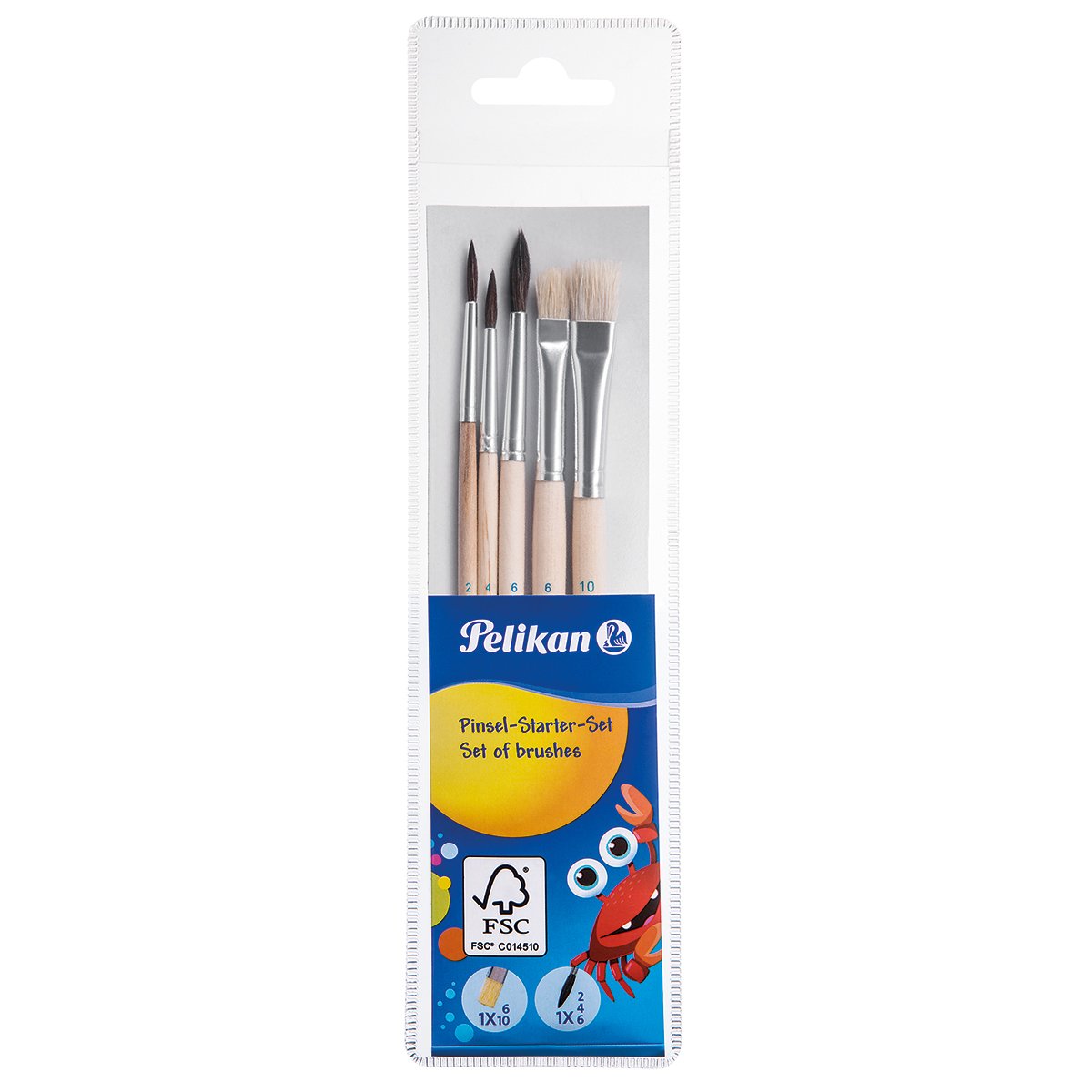 EAN 4012700718167 - Pelikan 718163 brocha multiusos 5 pieza(s) imagen 1