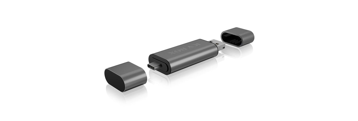 EAN 4250078171232 - ICY BOX IB-CR201-C3 lector de tarjeta USB 3.2 Gen 1 (3.1 Gen 1) Type-C Antracita imagen 2