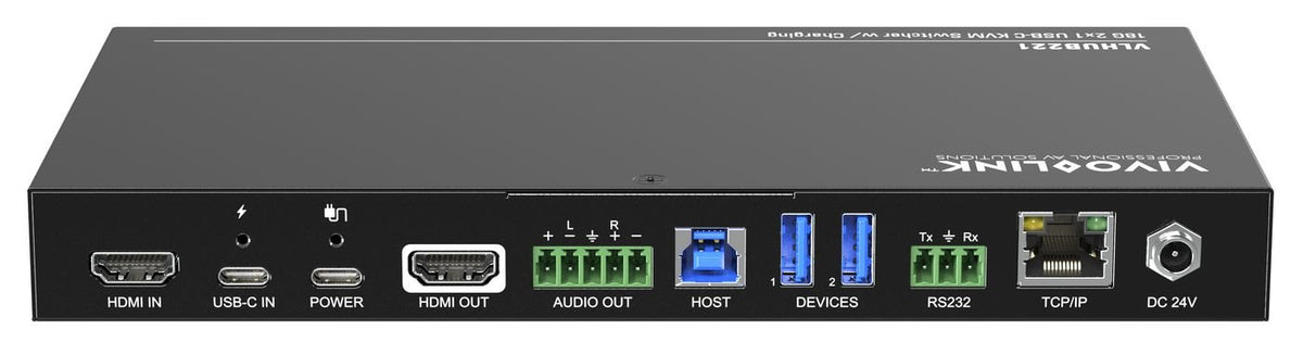 EAN 5715063221211 - Vivolink VLHUB221 Adaptador gráfico USB 3840 x 2160 Pixeles Negro imagen 5