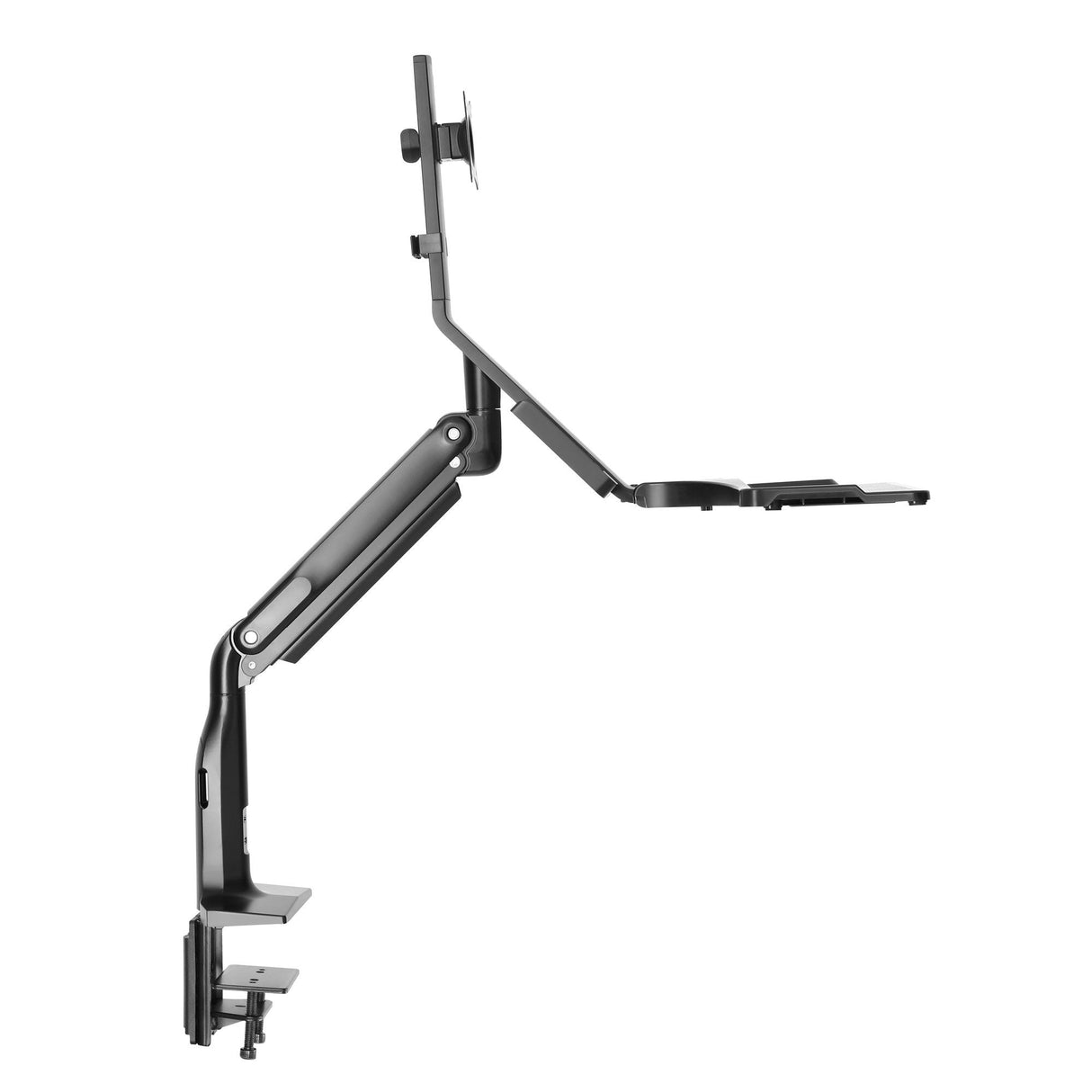 Soporte De Escritorio Para Estación De Trabajo Inline Con Elevador Y Usb 3.0, Móvil, Para Teclado, Mouse Y Monitor De Hasta 81 Cm (32"), Máx. 9 Kg