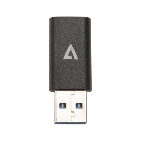 EAN 0662919111675 - V7 V7USB3AC cambiador de género para cable USB A USB C Negro imagen 2