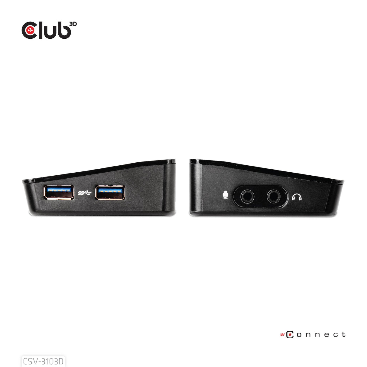 EAN 8717249401070 - CLUB3D SenseVision USB3.0 4K Docking Station Alámbrico USB 3.2 Gen 1 (3.1 Gen 1) Type-A Negro imagen 10