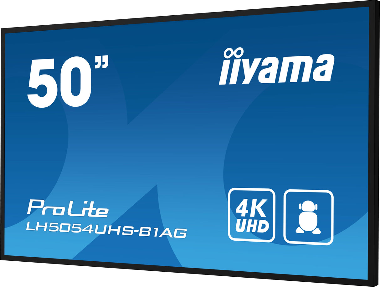 EAN 4948570120987 - iiyama LH5054UHS-B1AG pantalla de señalización Pantalla plana para señalización digital 125,7 cm (49.5") imagen 7