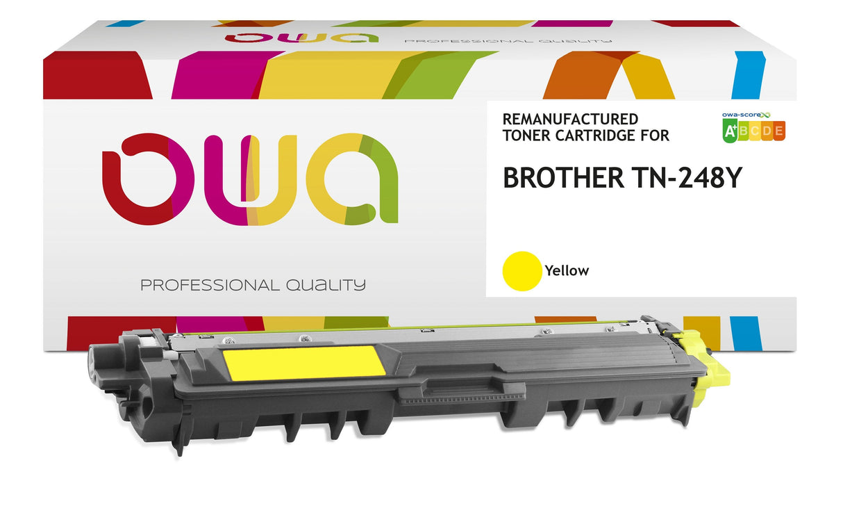 Toner Owa Compatible Con Brother Tn-248y Amarillo (1.000 S.)