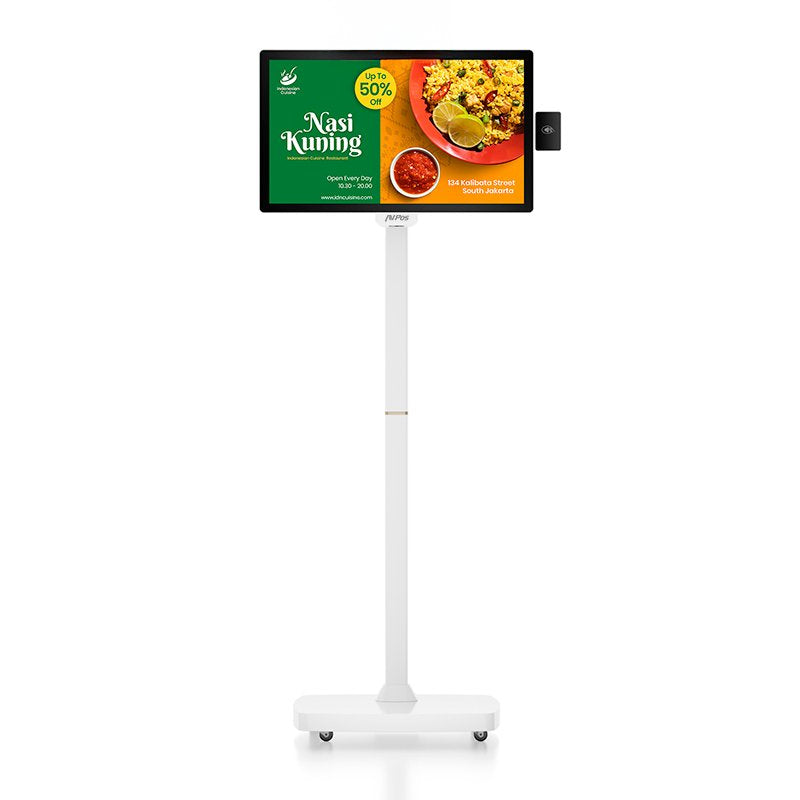 EAN 632556693223 - AVPos AVP-CD24-I3 Terminal Punto Venta (TPV) 61 cm (24") 1920 x 1080 Pixeles Pantalla táctil Negro, Blanco imagen 3