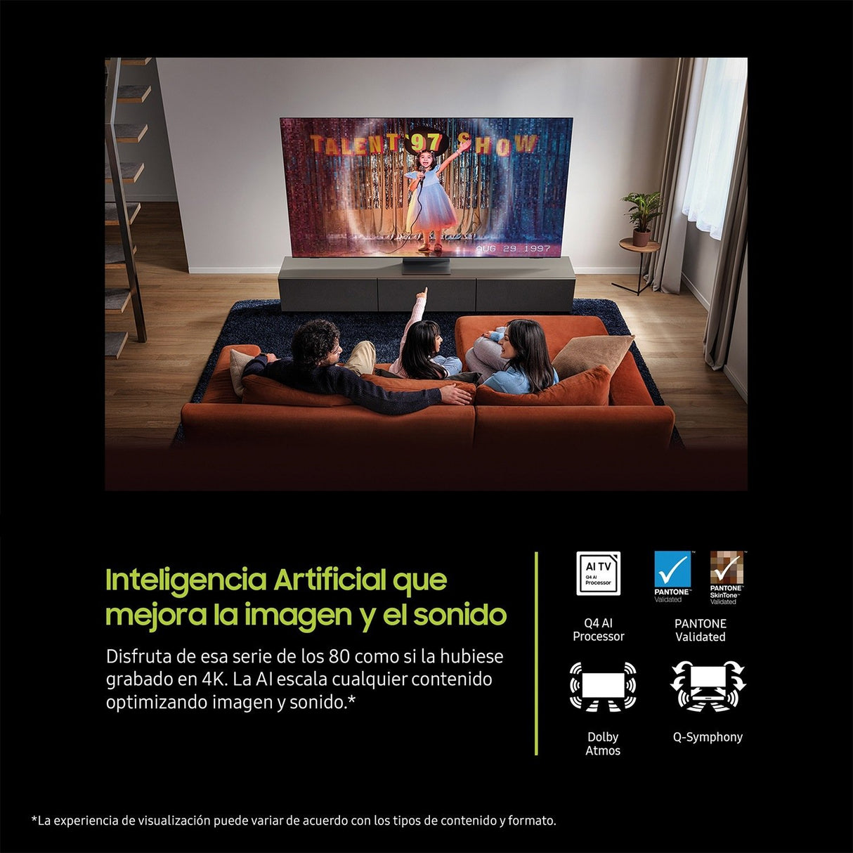 EAN 8806097124368 - Samsung TQ50QEF1AU 127 cm (50") 4K Ultra HD Wifi Gris imagen 6