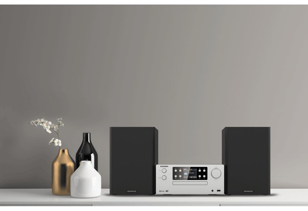 Kenwood M-925dab-S Micro Hifi-Symem Mit Dab+, Bluetooth, Usb Und Cd Plata