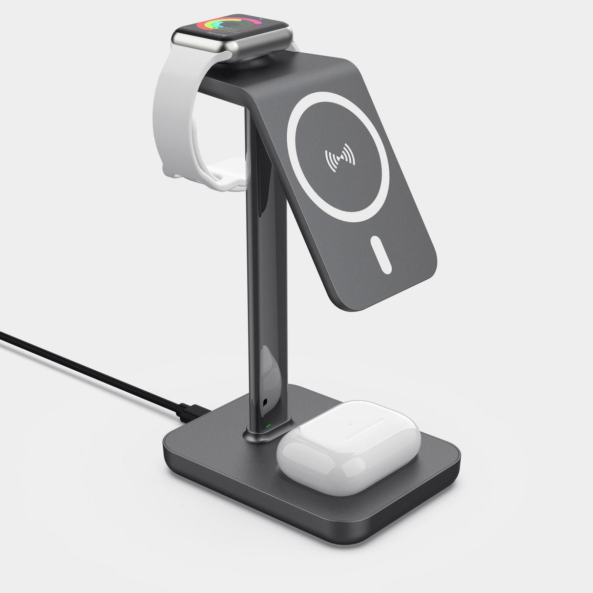 EAN 5704174799610 - eSTUFF ES638201 cargador de dispositivo móvil Smartphone Aluminio Corriente alterna Cargador inalámbrico imagen 5