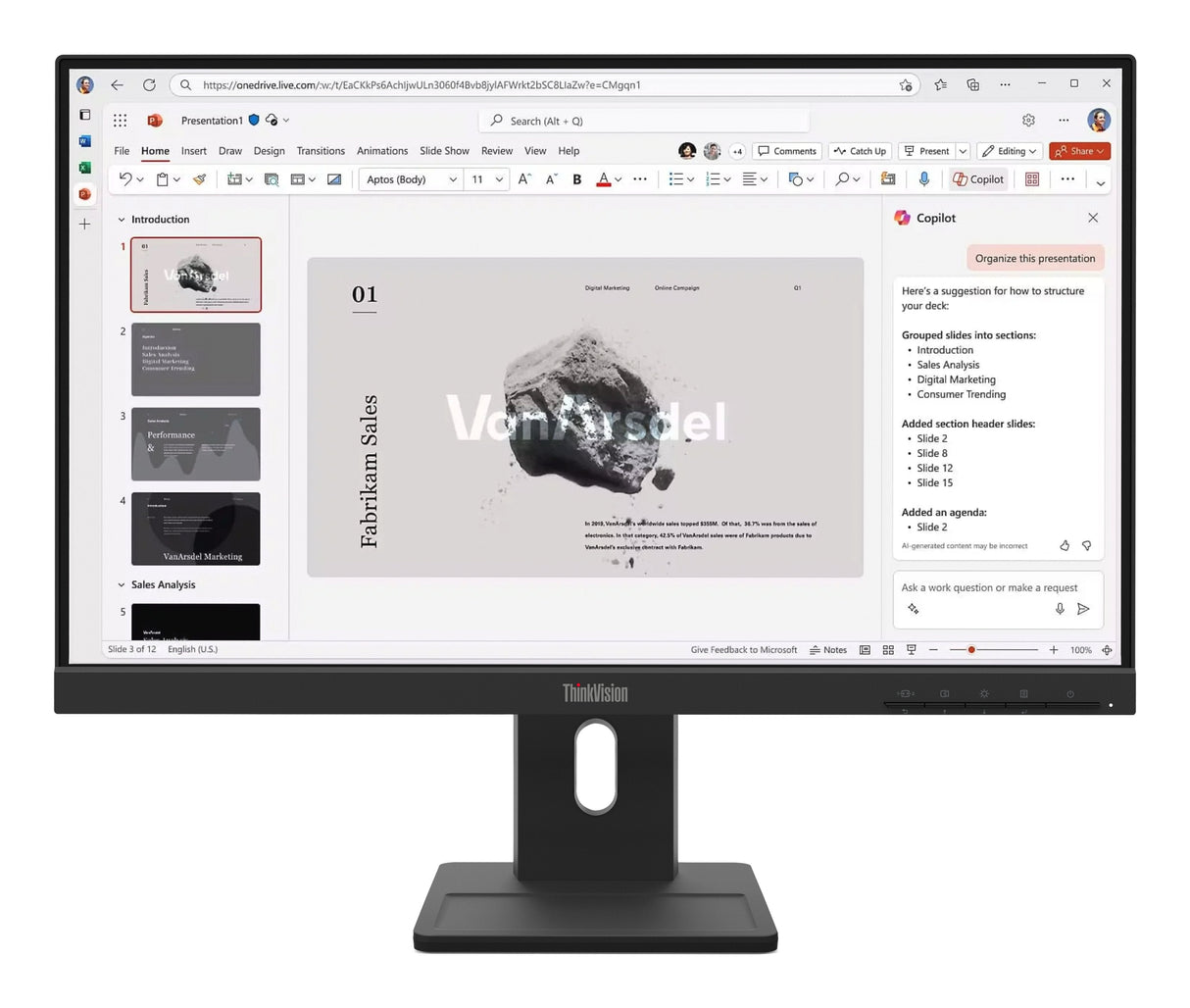 Monitor Led 21.5 " Lenovo Thinkvision E22 40 Ips Fhd Dp Hdmi 100hz 4ms Vesa 100x100