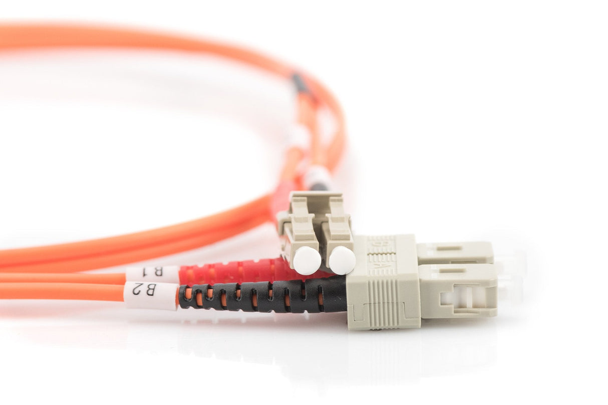 Digitus Cable De Conexión De Fibra Óptica Multimode Om2 Lc/Sc 3m