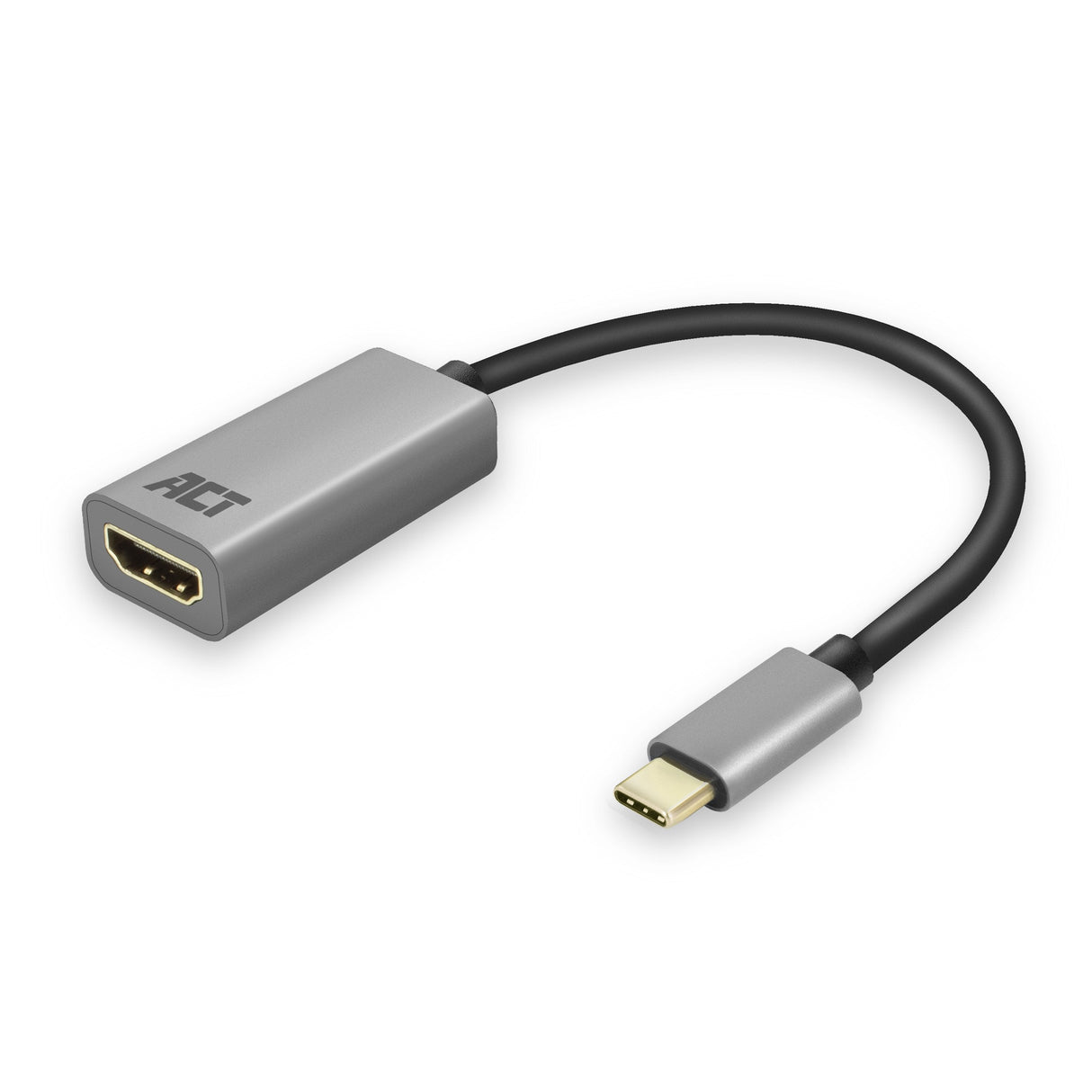 Adaptador Usb-C Hdmi 4k 0,15 M Aluminioconvertidor De Vídeo Y Audio De Usb-C A Hdmiresolución Máxima De 4096 X 2160 (4k) A 60 Hz