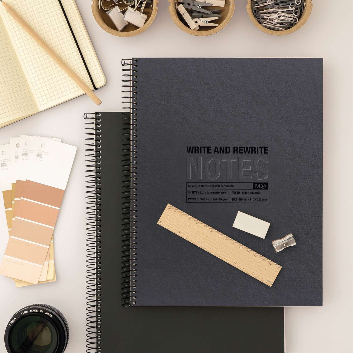 EAN 8422593060278 - MAUL A602790 cuaderno y block A4 120 hojas Negro imagen 3