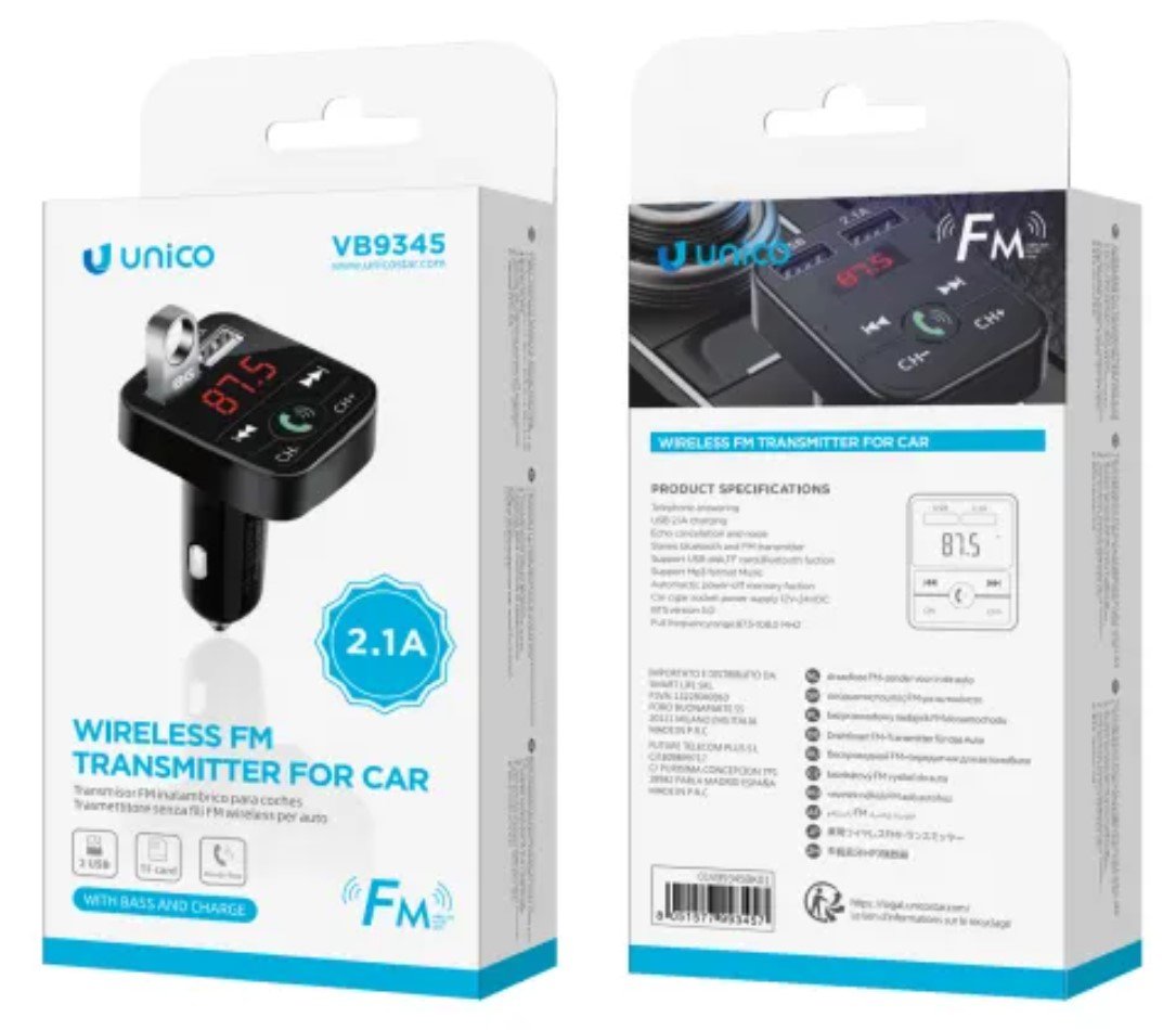 Reproductor Uni Mp3 Coche Bluetooth