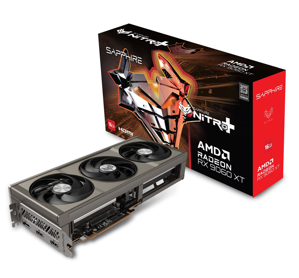 EAN 4895106296619 - Sapphire NITRO+ AMD Radeon RX 9060 XT GPU 8 GB GDDR6 imagen 8