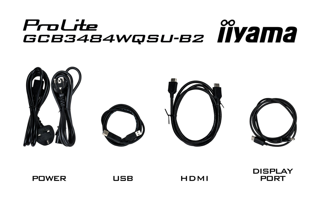 EAN 4948570127900 - iiyama G-MASTER GCB3484WQSU-B2 pantalla para PC 86,4 cm (34") 3440 x 1440 Pixeles UltraWide Quad HD LCD N imagen 11
