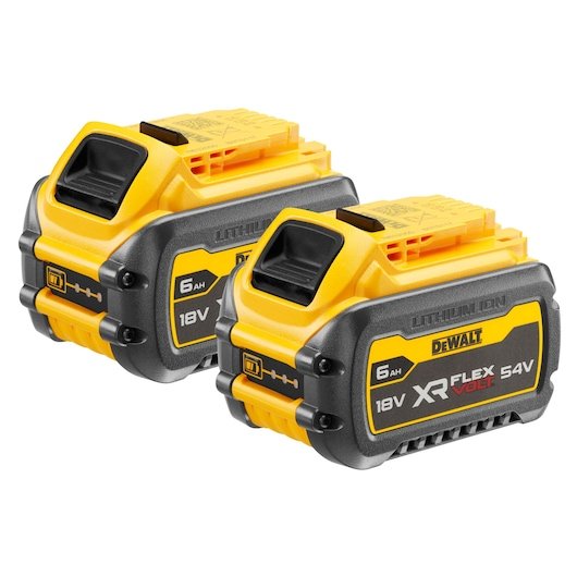 Dewalt Dcb546t2-Xj 6a Akku-Set , Inhalt 2 Piezas