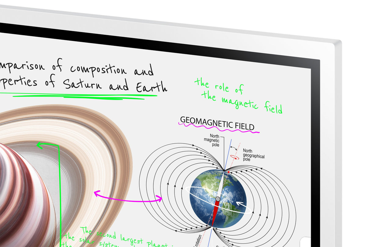 EAN 8806094472486 - Samsung WM55B pizarra blanca interactiva 139,7 cm (55") 3840 x 2160 Pixeles Pantalla táctil Gris, Blanco imagen 19