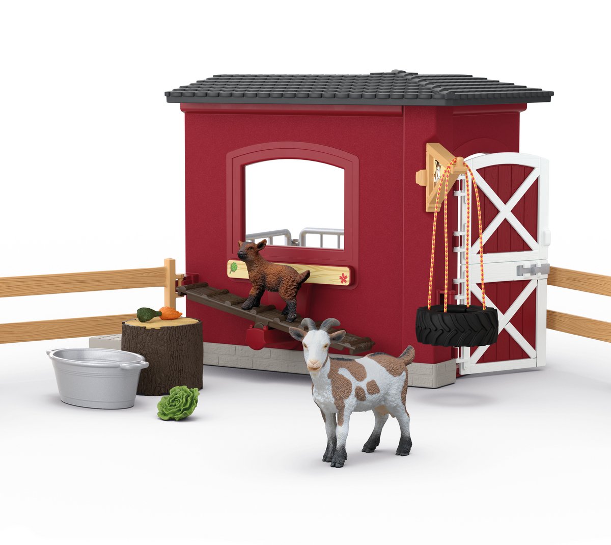Schleich Farm World Ziegenstall 42726