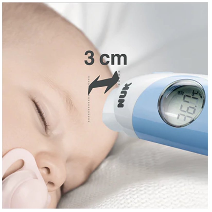 EAN 4008600215592 - NUK 10256380 termómetro digital Termómetro con sensor remoto Azul, Blanco Universal Botones imagen 5