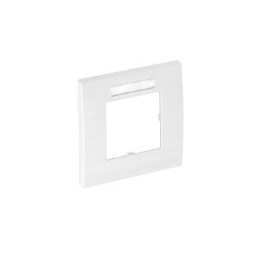 Obo Ar45-Bf1 Rw Marco Embellecedor Módulo 45 1vías 84x84mm Pc Rws Ral9010 6119332