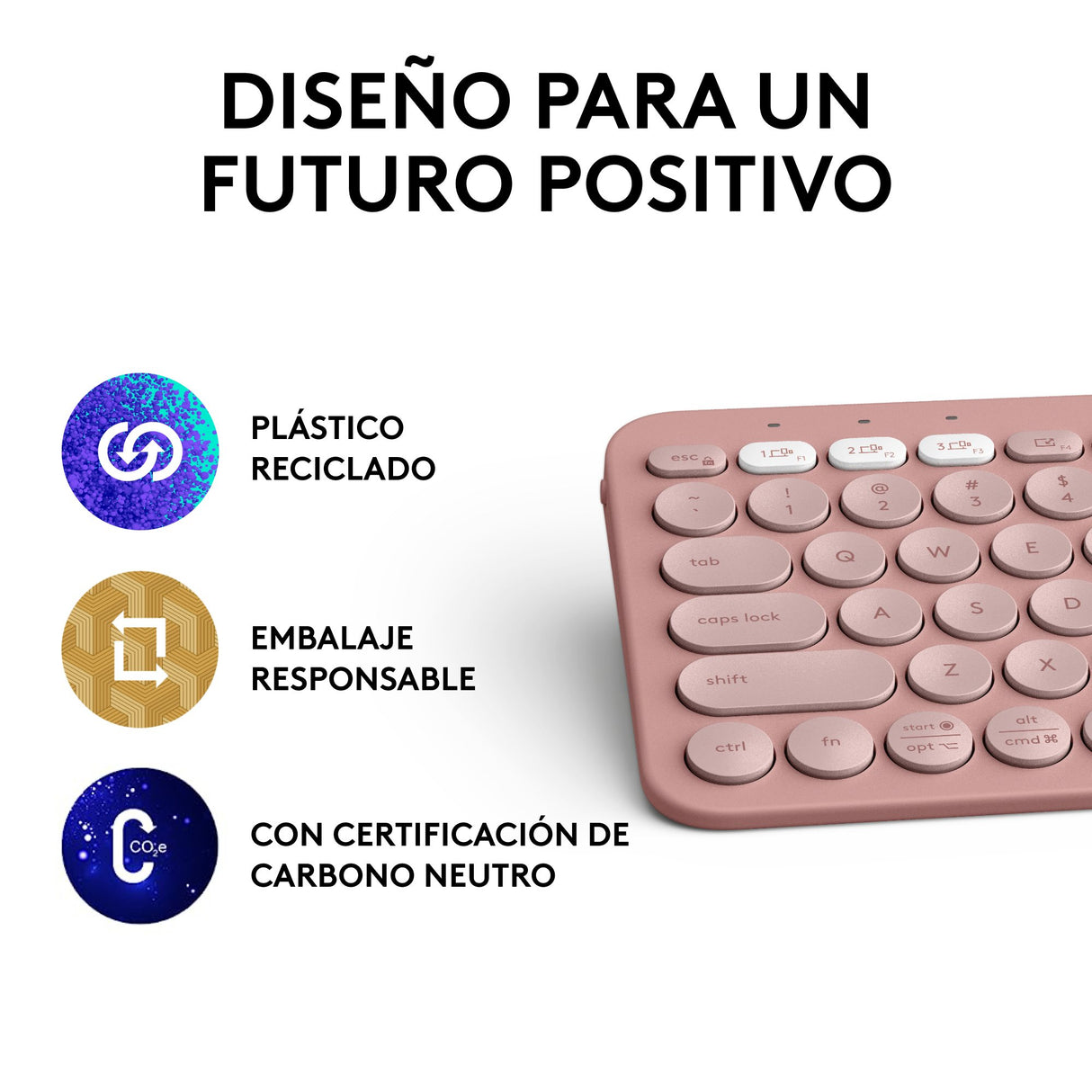 EAN 5099206111271 - Logitech 920-011829 teclado Universal Bluetooth QWERTY Español Rosa imagen 18