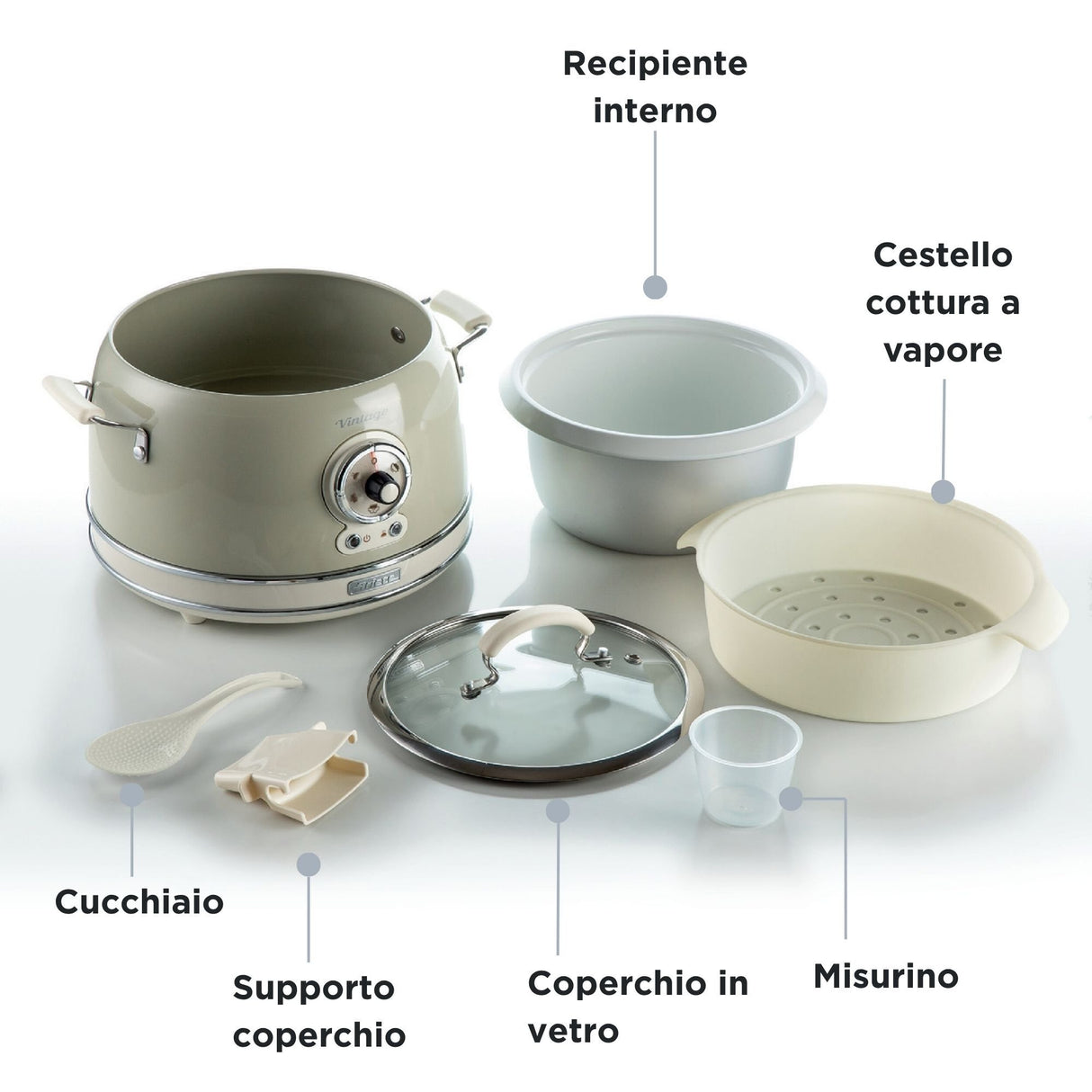 EAN 8003705118461 - Ariete 2904/03 arrocera 3,5 L 700 W Beige imagen 11