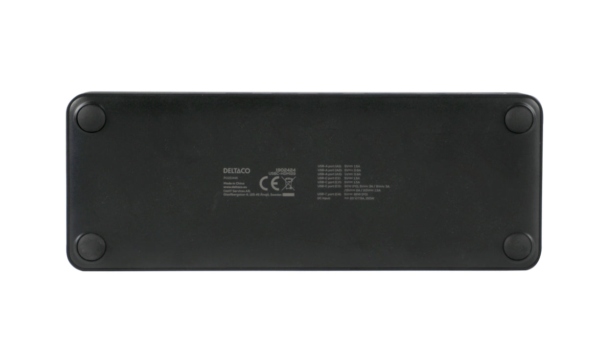 EAN 7333048060648 - Deltaco USBC-HDMI29 base para portátil y replicador de puertos USB Tipo C Plata imagen 5