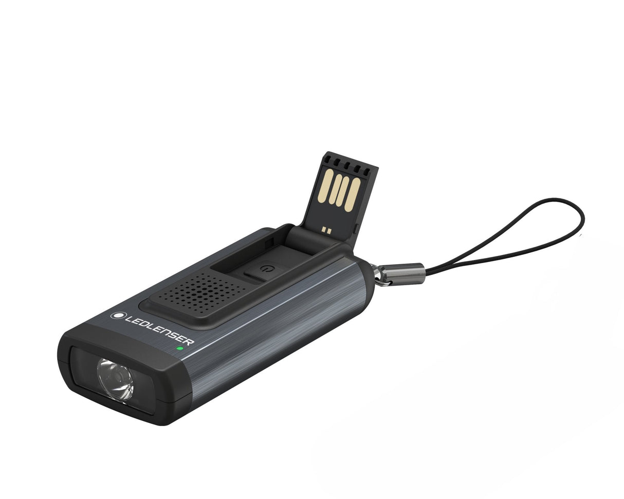 Ledlenser-502580 Linterna Gris Barata Led