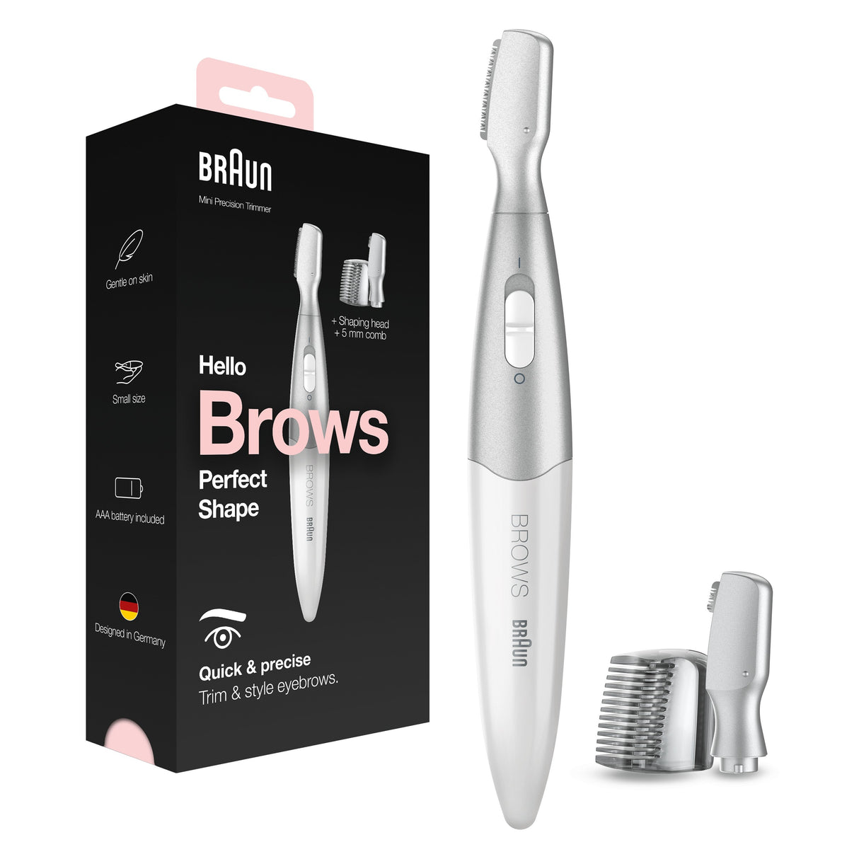 EAN 4210201423645 - Braun FG1106 depiladora de precisión Plata imagen 2