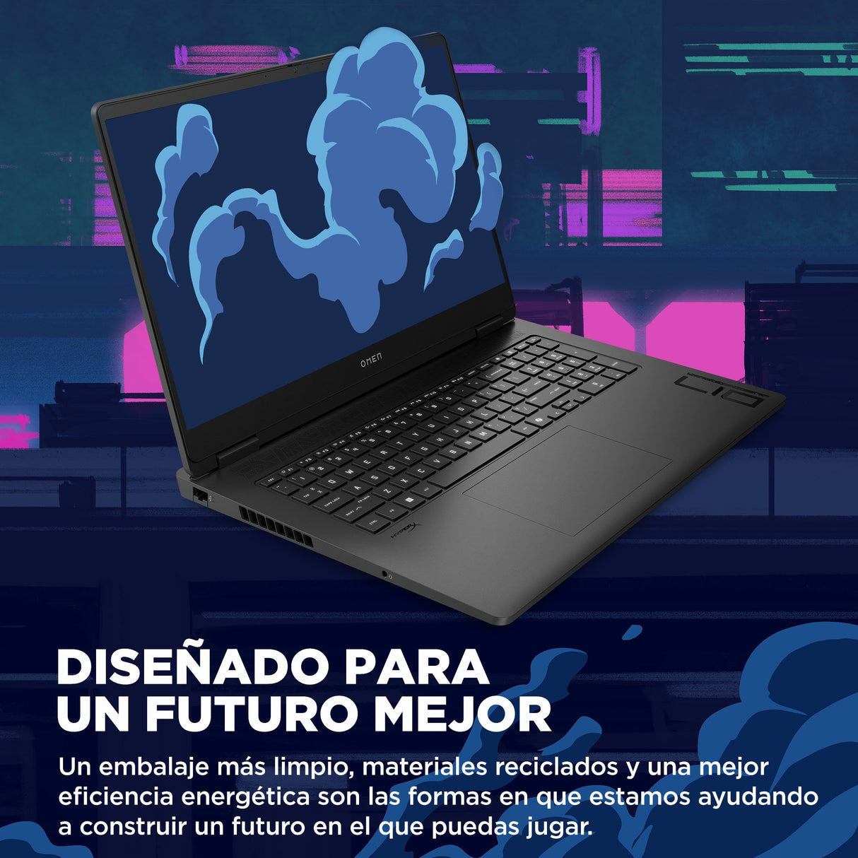 EAN 198415049919 - HP OMEN 17-db0009ns AMD Ryzen™ 7 8845HS Portátil 43,9 cm (17.3") Full HD 32 GB DDR5-SDRAM 1 TB SSD NVIDIA imagen 8