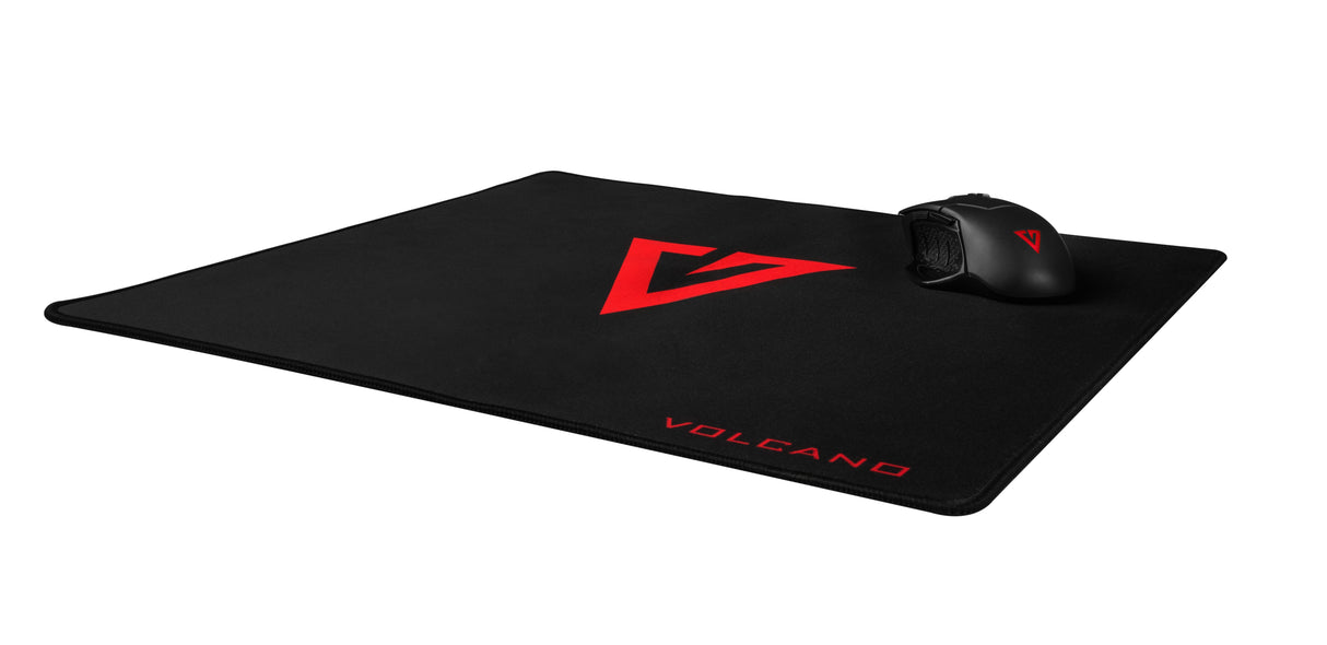 Alfombrilla Modecom Volcano Elbrus De Ratón Para Juegos Negro, Rojo
