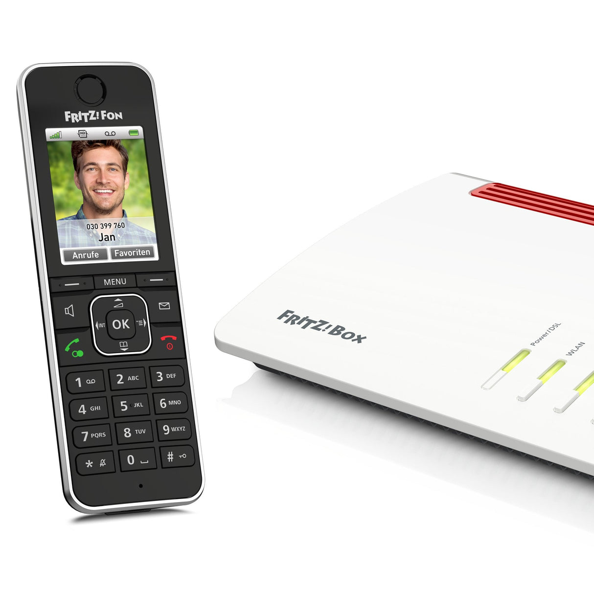 EAN 4023125029646 - Fon FRITZ! C6 Teléfono DECT Identificador de llamadas Negro imagen 2