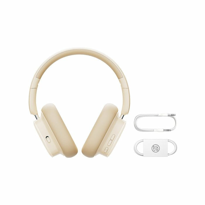Auriculares Baseus Bowie H1i Inalámbrico Usb Tipo C Bluetooth Blanco