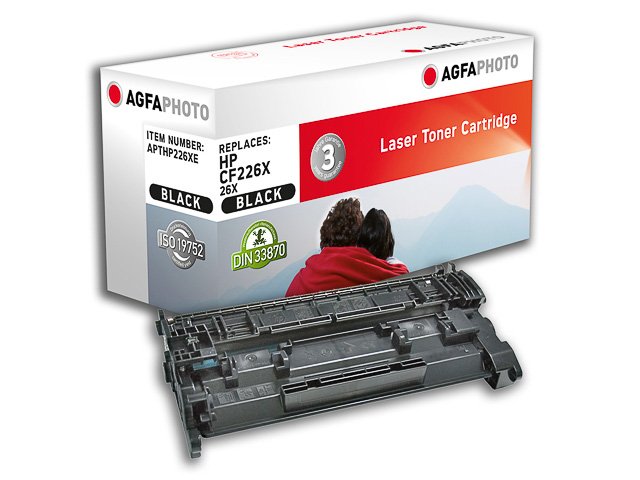 EAN 4250164850911 - AgfaPhoto APTHP226XE cartucho de tóner 1 pieza(s) Negro imagen 1