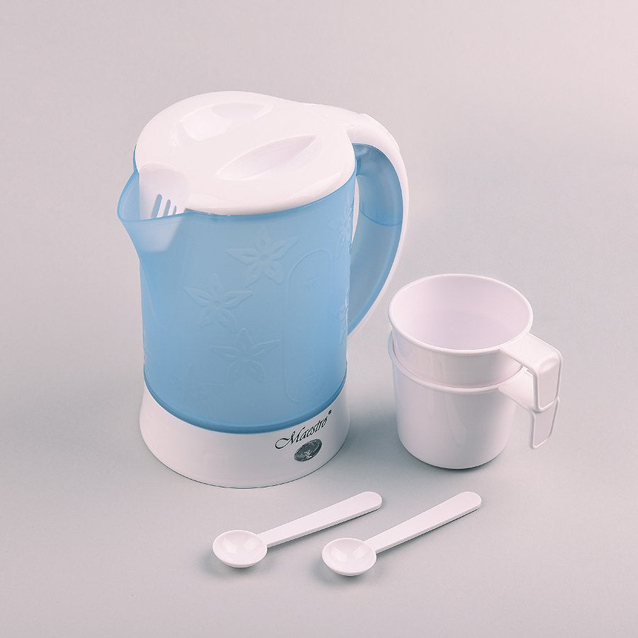 EAN 4820096550700 - Feel Maestro MR010 tetera eléctrica 0,6 L 600 W Azul, Blanco imagen 6