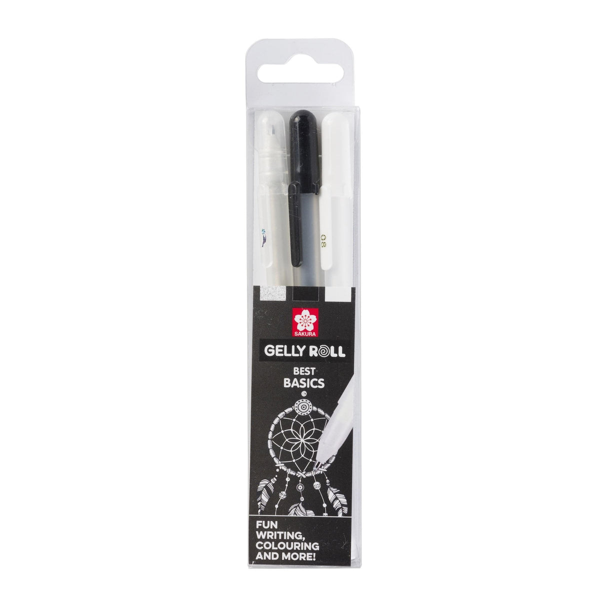 EAN 8712079395742 - Sakura Gelly Roll Bolígrafo de gel con tapa Negro, Blanco 3 pieza(s) imagen 1