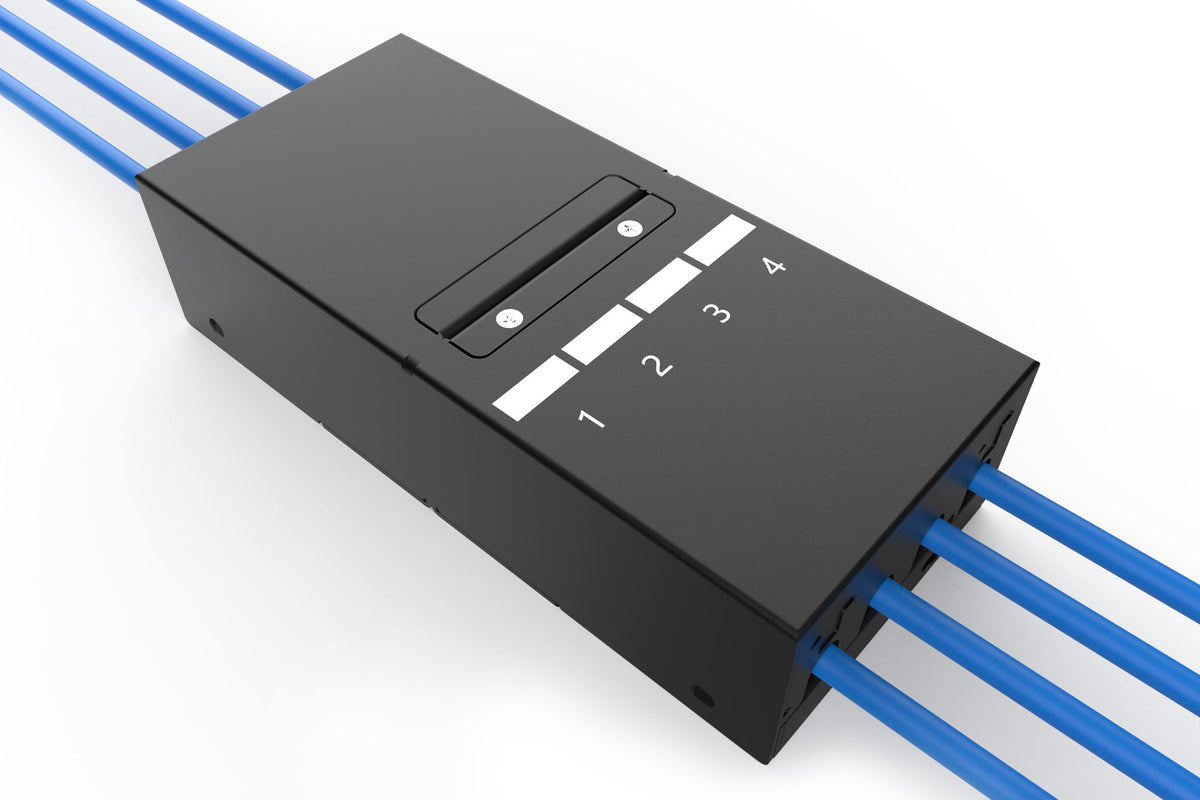 EAN 4016032497509 - Digitus DN-93708-4 caja de conexiones de red Negro imagen 4