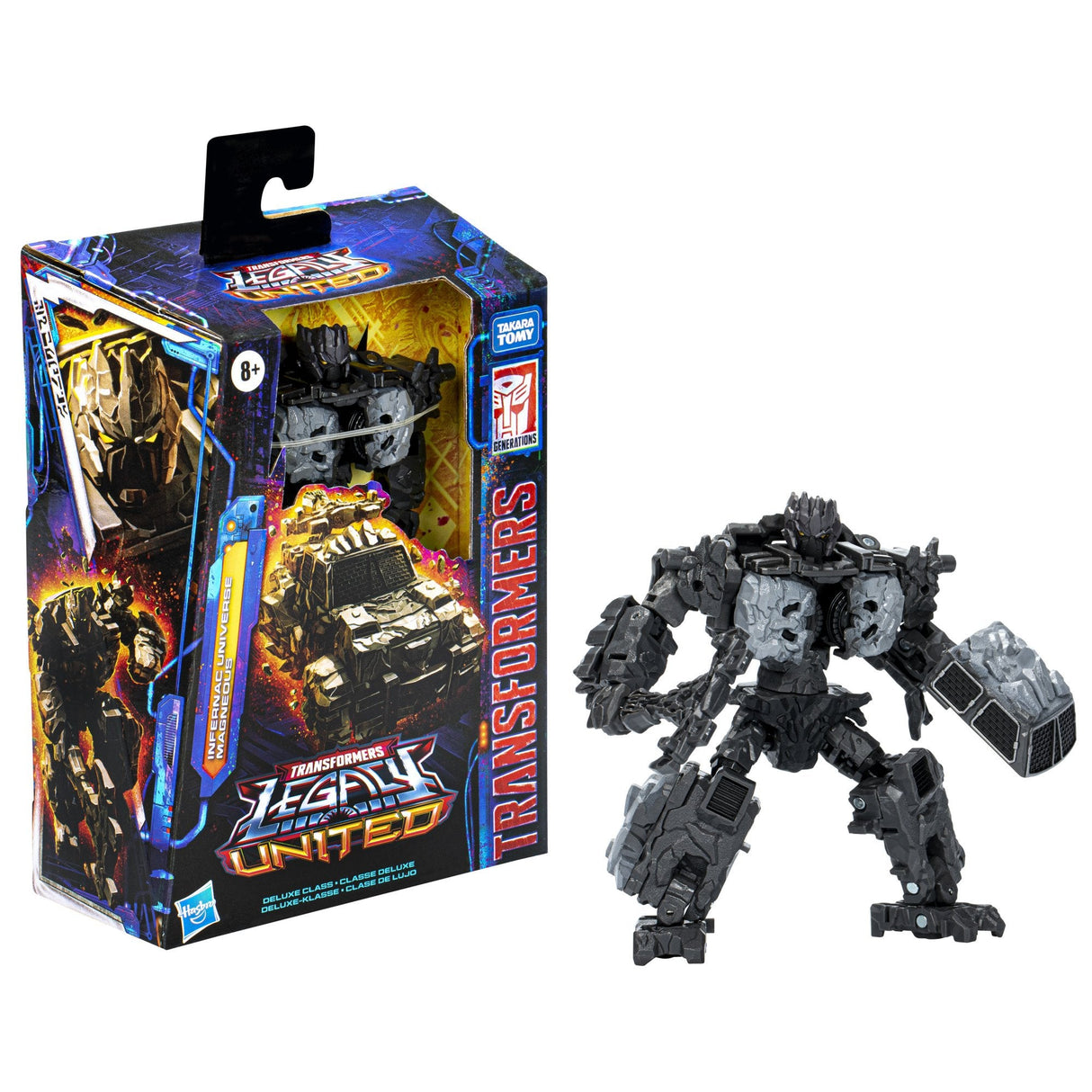 Figura Magneus Infernal Universe Deluxe Class Legacy United Transformers 14cm
